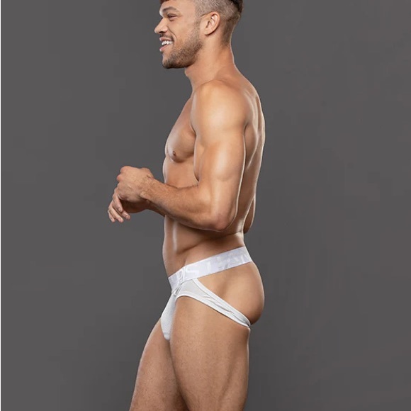 Andrew Christian White jockstrap - Picture 5 of 6